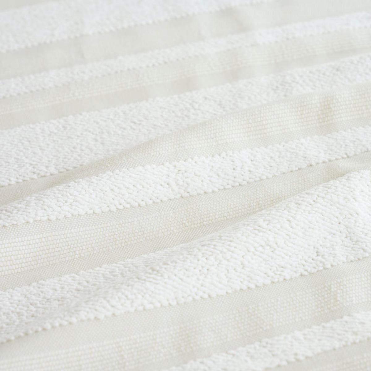 Ohara Stripe Indoor/Outdoor - Ivory Fabrics | Schumacher