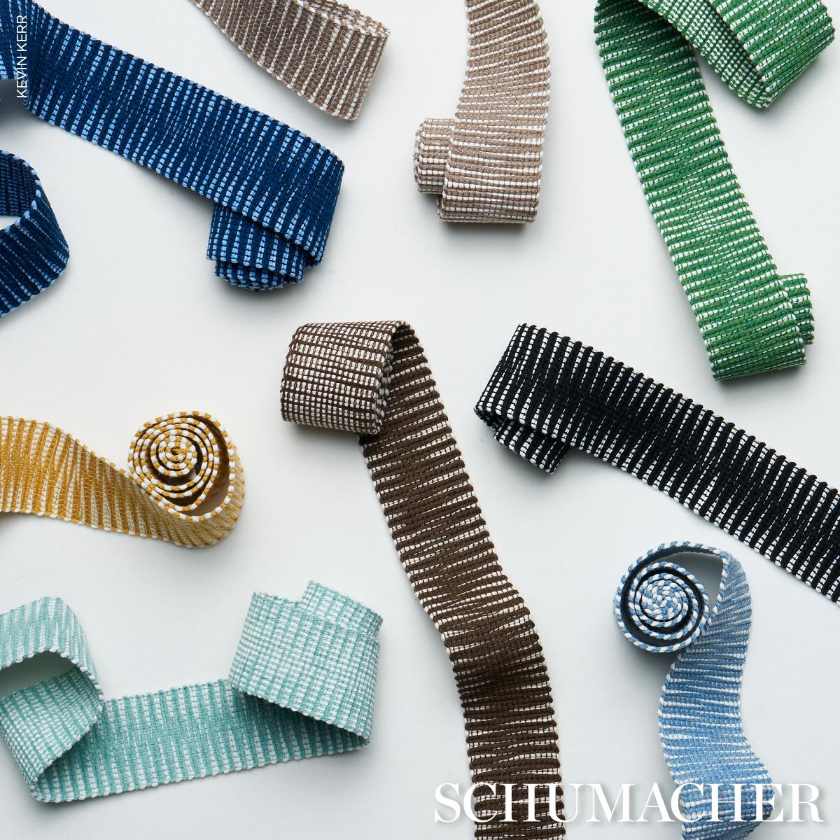 Eaphi TAPE EMBROIDERY MIX KNIT ブラウン Eaphi TAPE EMBROIDERY MIX KNIT ブラウン