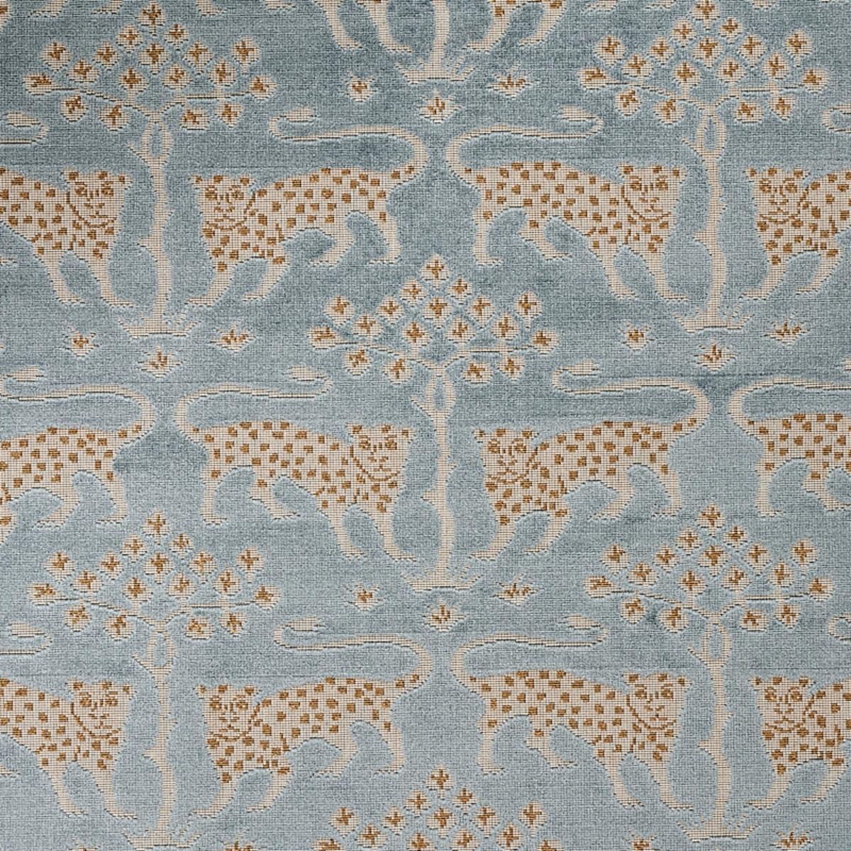 画材 C.A.C.H.O.E.I.R.A Woodland Leopard Velvet - Mineral Fabrics | Schumacher