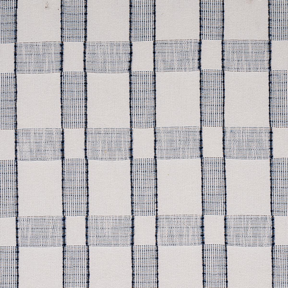 Elko Plaid - Indigo Fabrics | Schumacher