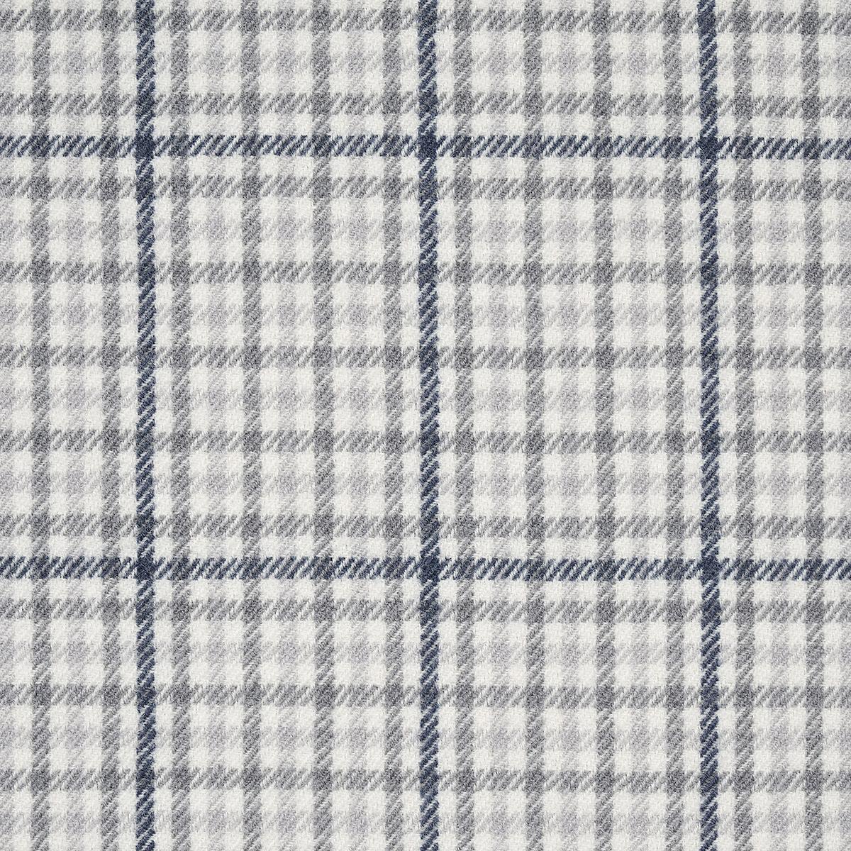ノバントです POACHER MONTGOMERY Aldridge Wool Houndstooth - Grey Fabrics | Schumacher
