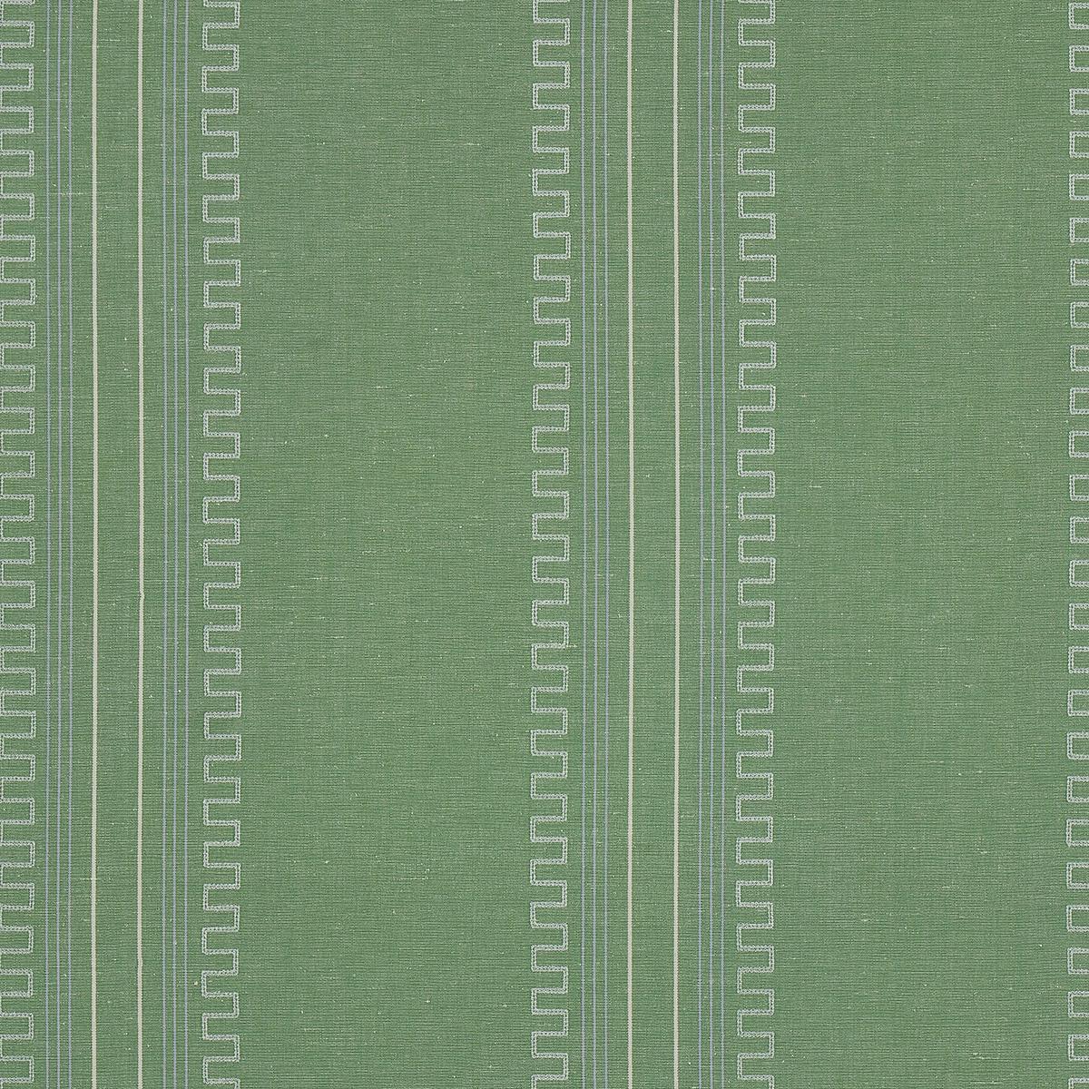 Greco Stripe - Green Fabrics | Schumacher