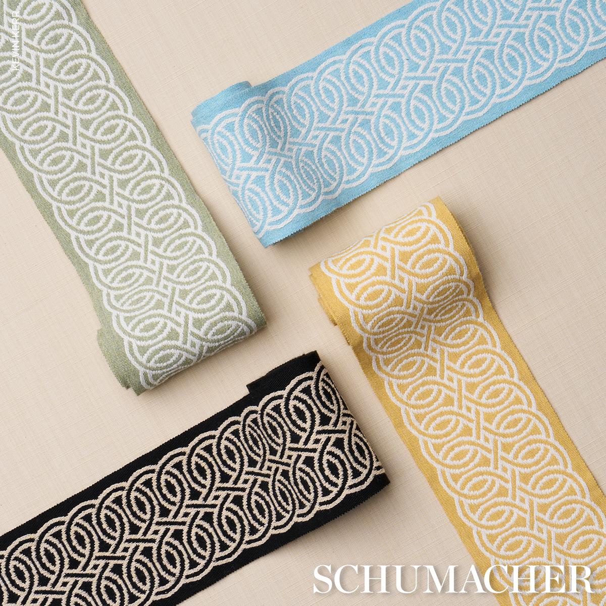 Infinito Indoor/Outdoor Trim - Sage Trims | Schumacher