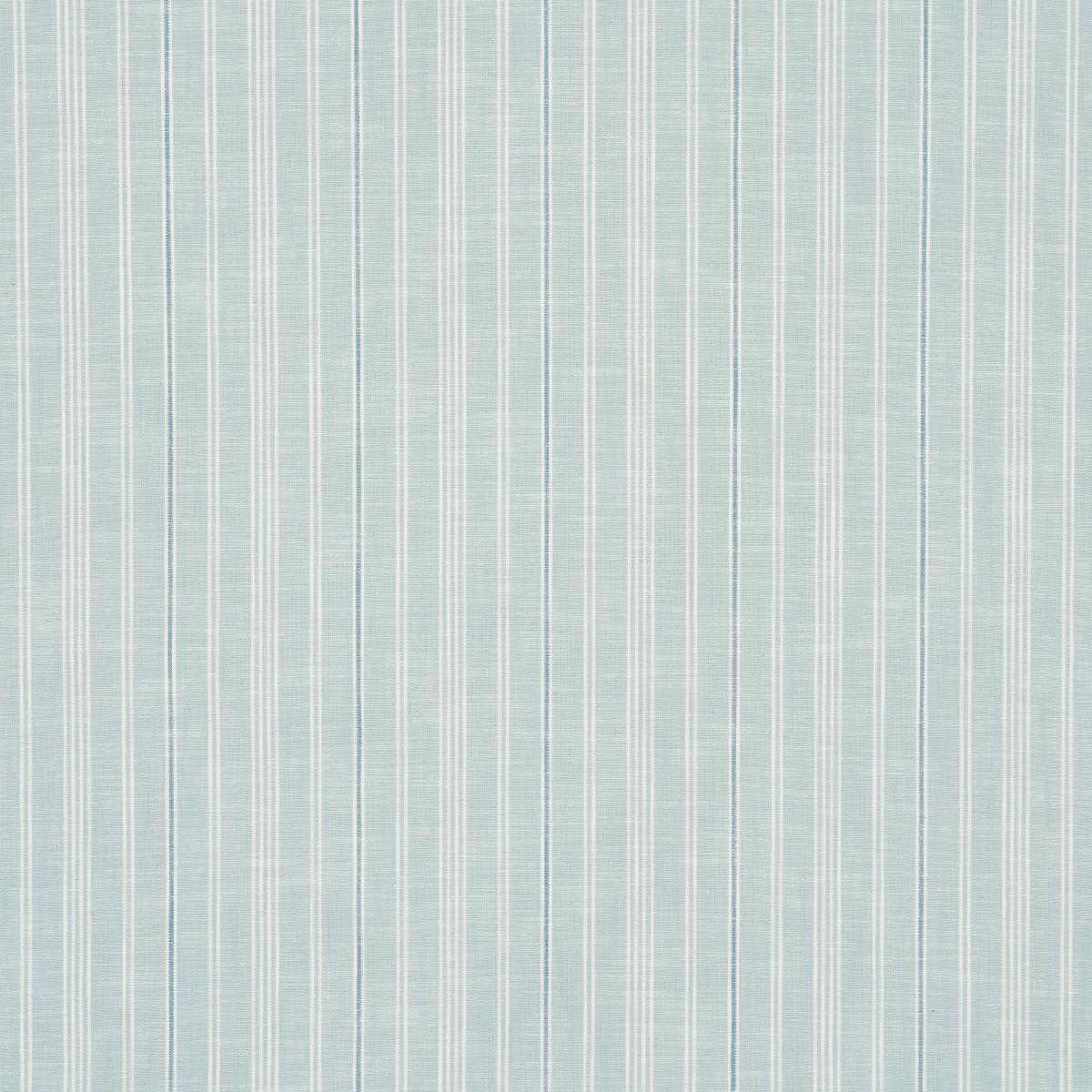 Lucy Stripe - China Blue Fabrics | Schumacher