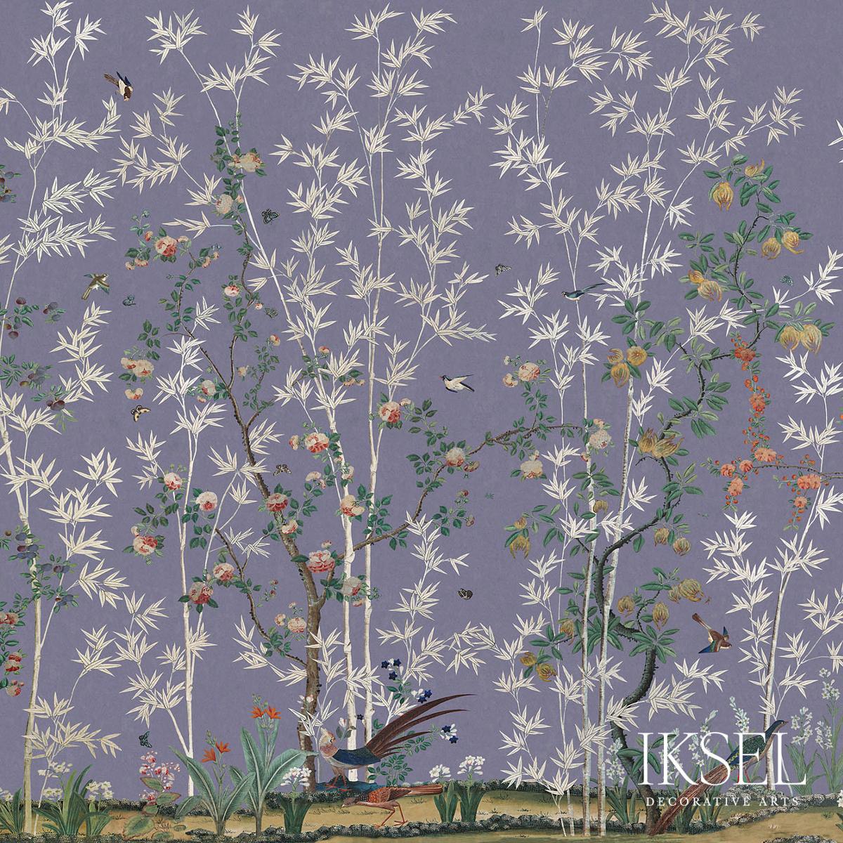 Eastern Eden - Mauve Wallpapers | Schumacher