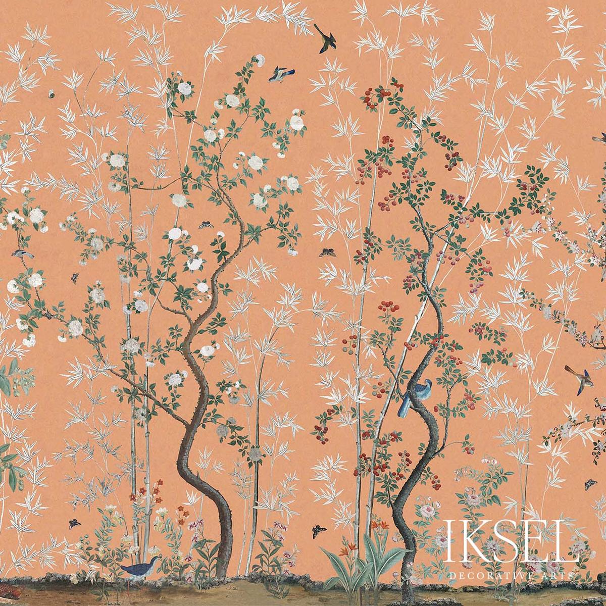 Eastern Eden - Terra Cotta Wallpapers | Schumacher