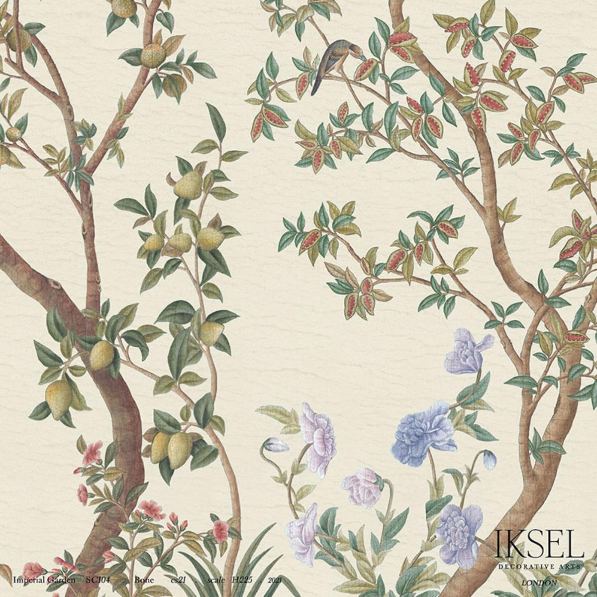 Imperial Garden - Bone Wallpapers | Schumacher