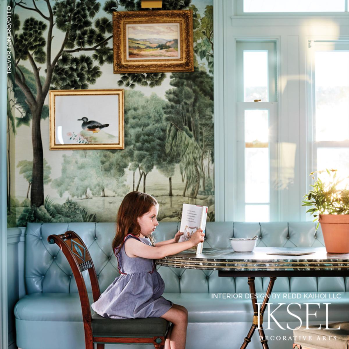 Italian Panoramic - Multicolor Wallpapers | Schumacher