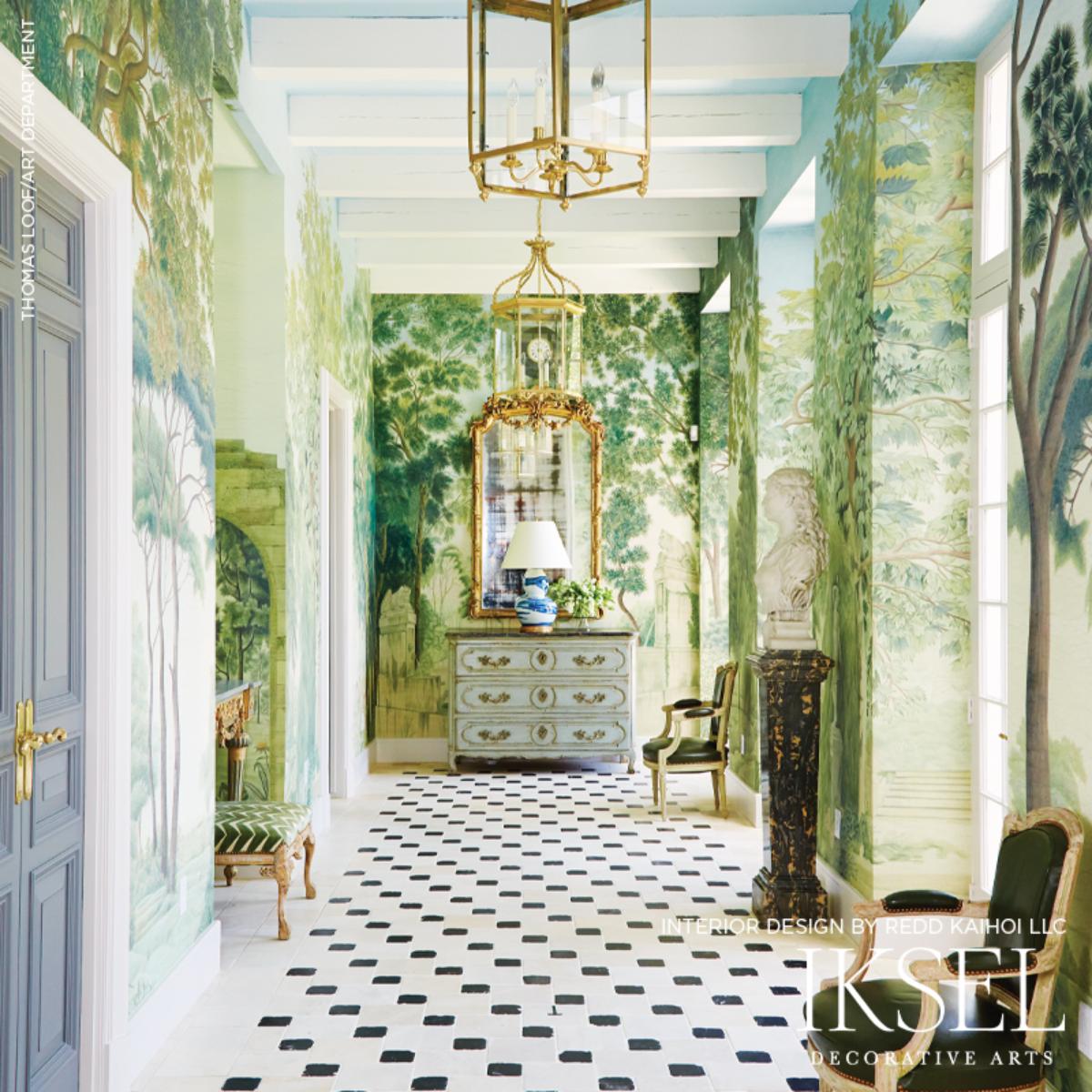 lalala Italiaページ Italian Panoramic - Multicolor Wallpapers | Schumacher