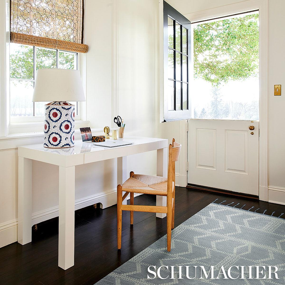 Malta French Knot Rug - Sky Rugs | Schumacher