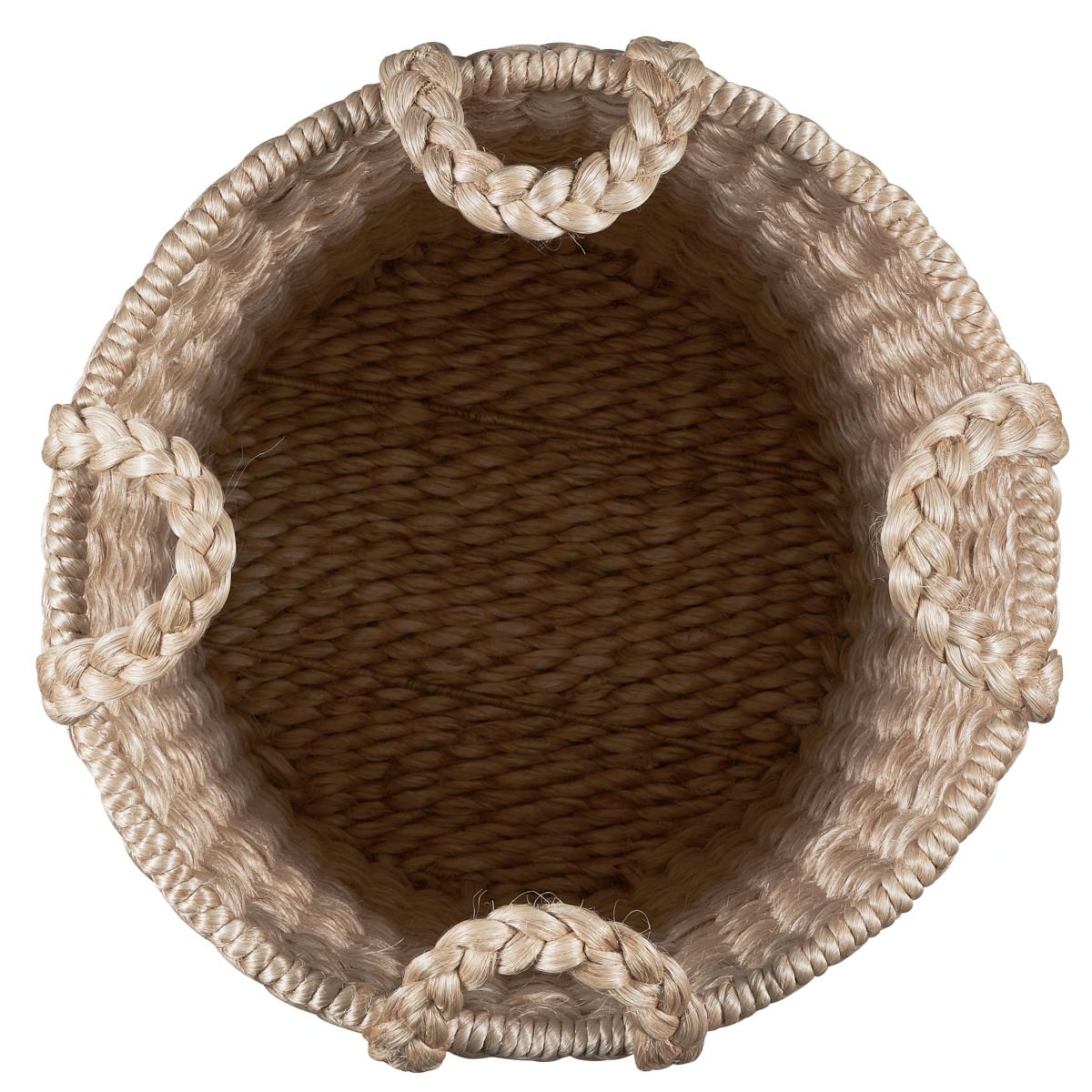 Lubid Abaca Basket - Light Natural Pillows & Accessories | Schumacher