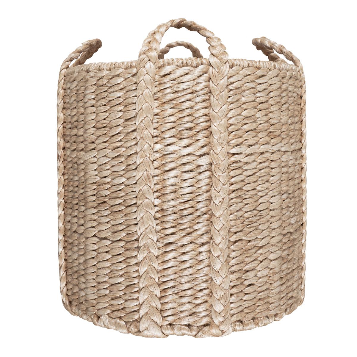 Lubid Abaca Basket - Light Natural Pillows & Accessories | Schumacher