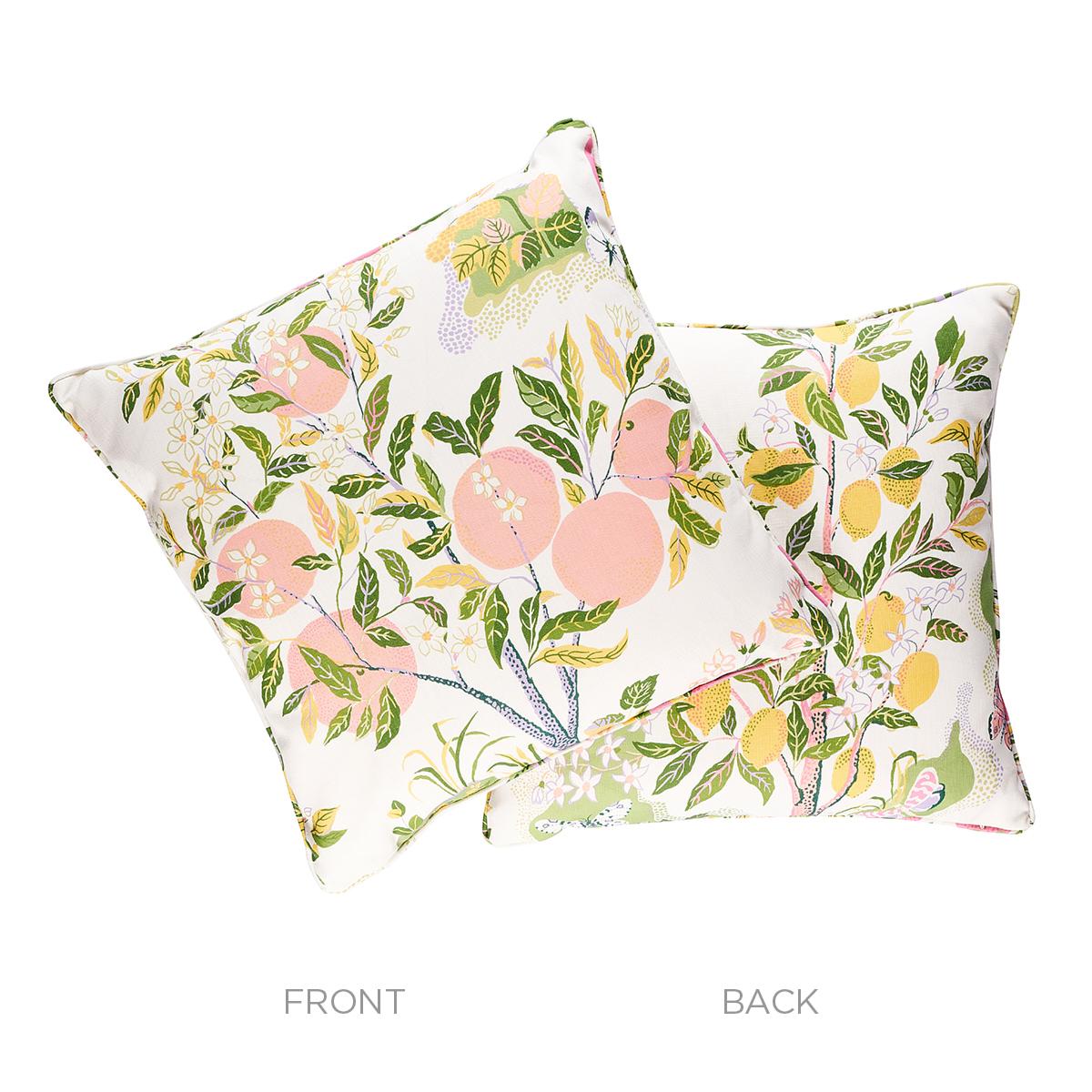 Citrus Garden I/O Pillow - Garden Pillows & Accessories