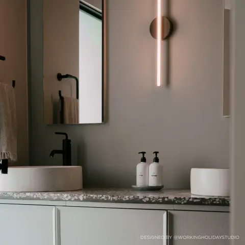 INTERIOR MOTIVES_ Warm gray-beige that skews taupe