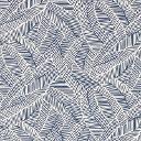 ABSTRACT LEAF_NAVY