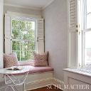 ESTIVO(上) secret garden(下) size:L Secret Garden - Grey Wallpapers | Schumacher
